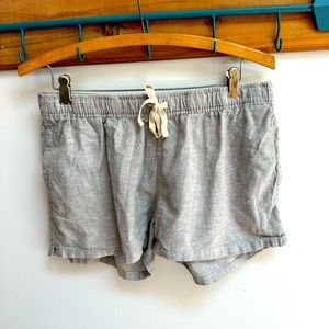 Patagonia Island Hemp Baggies shorts size small gray organic cotton and hemp